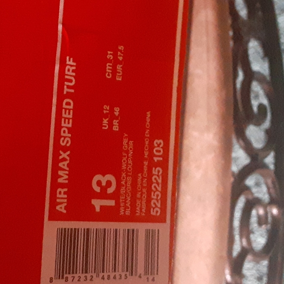 Nike Air Max Speed Turf Chlorophyll 525225 103 Mens size 13 with Box 2018 - Picture 12 of 12